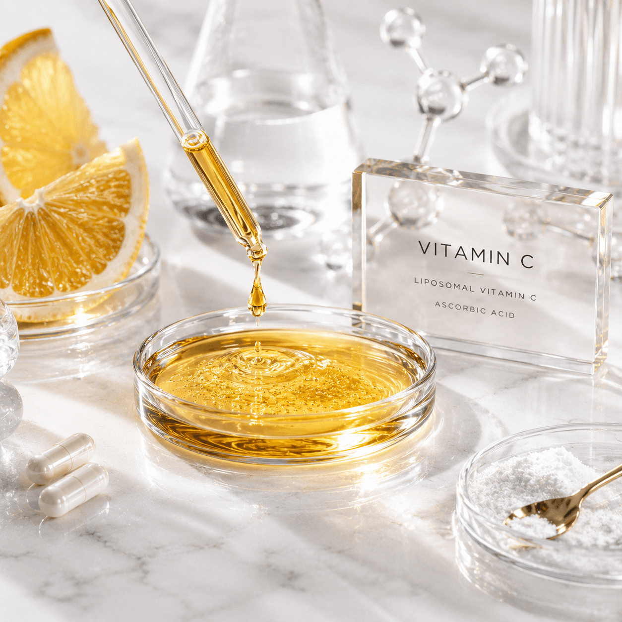 Liposomal Vitamin C Fluid Extraction